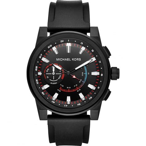 michael kors access watch black.